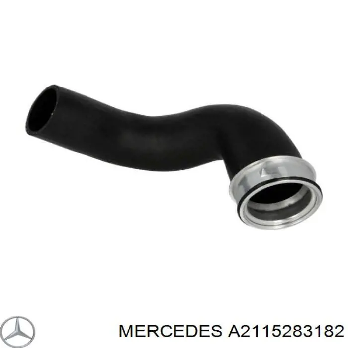 A2115283182 Mercedes tubo flexible de aire de sobrealimentación izquierdo