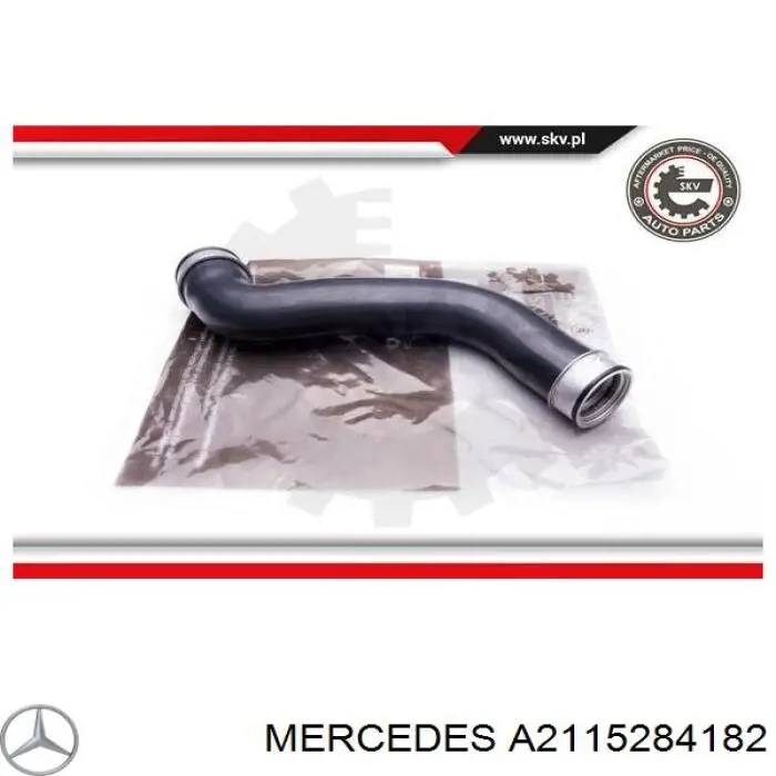 Manguera del intercooler Mercedes A2115284182 precio, desde 60,98 EUR
