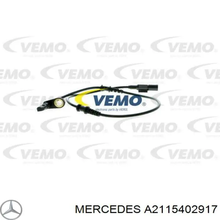 Comprar A2115402917 Mercedes Sensor revoluciones de la rueda, delantero