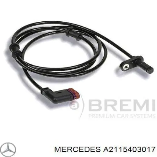A2115403017 Mercedes sensor abs trasero