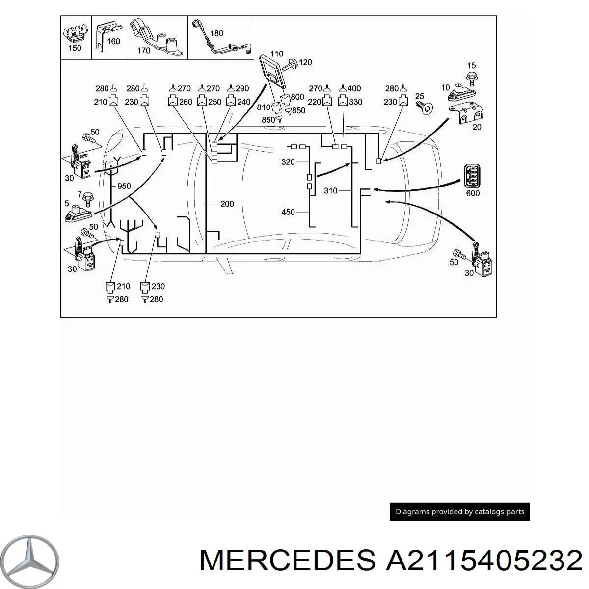 2115405232 Mercedes