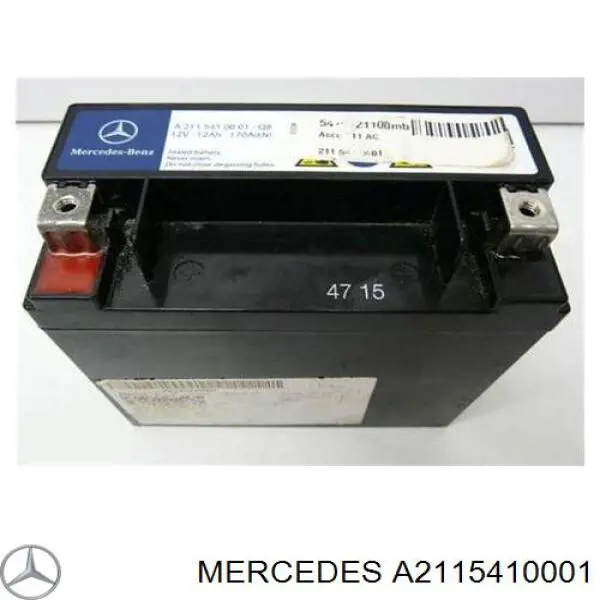 Batería de arranque Mercedes A2115410001 precio, desde 27,75 EUR