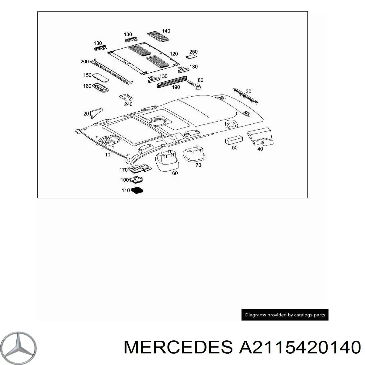 Pantalla de sensor de aparcamiento Mercedes A2115420140 precio, desde 5,51 EUR