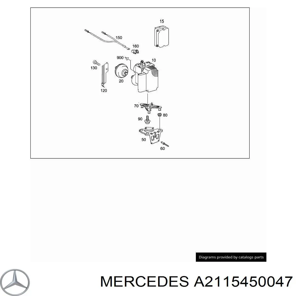 A2115450047 Mercedes 