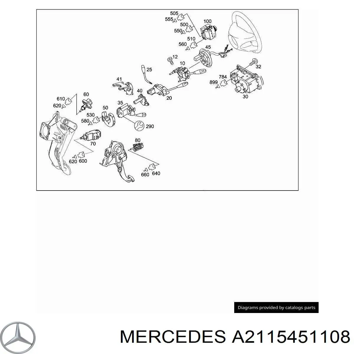 A2115451108 Mercedes