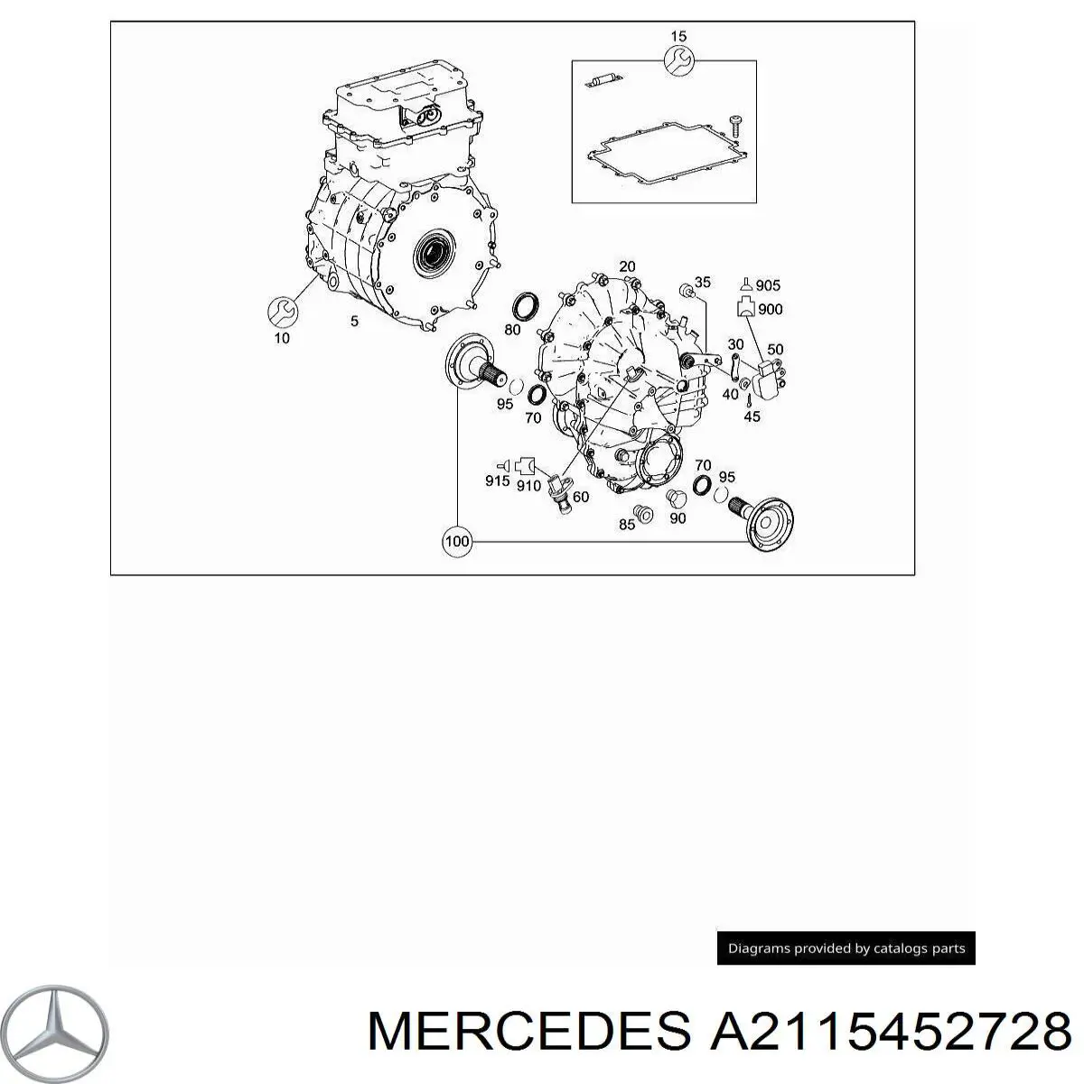  Mercedes A2115452728 precio, desde 14,34 EUR