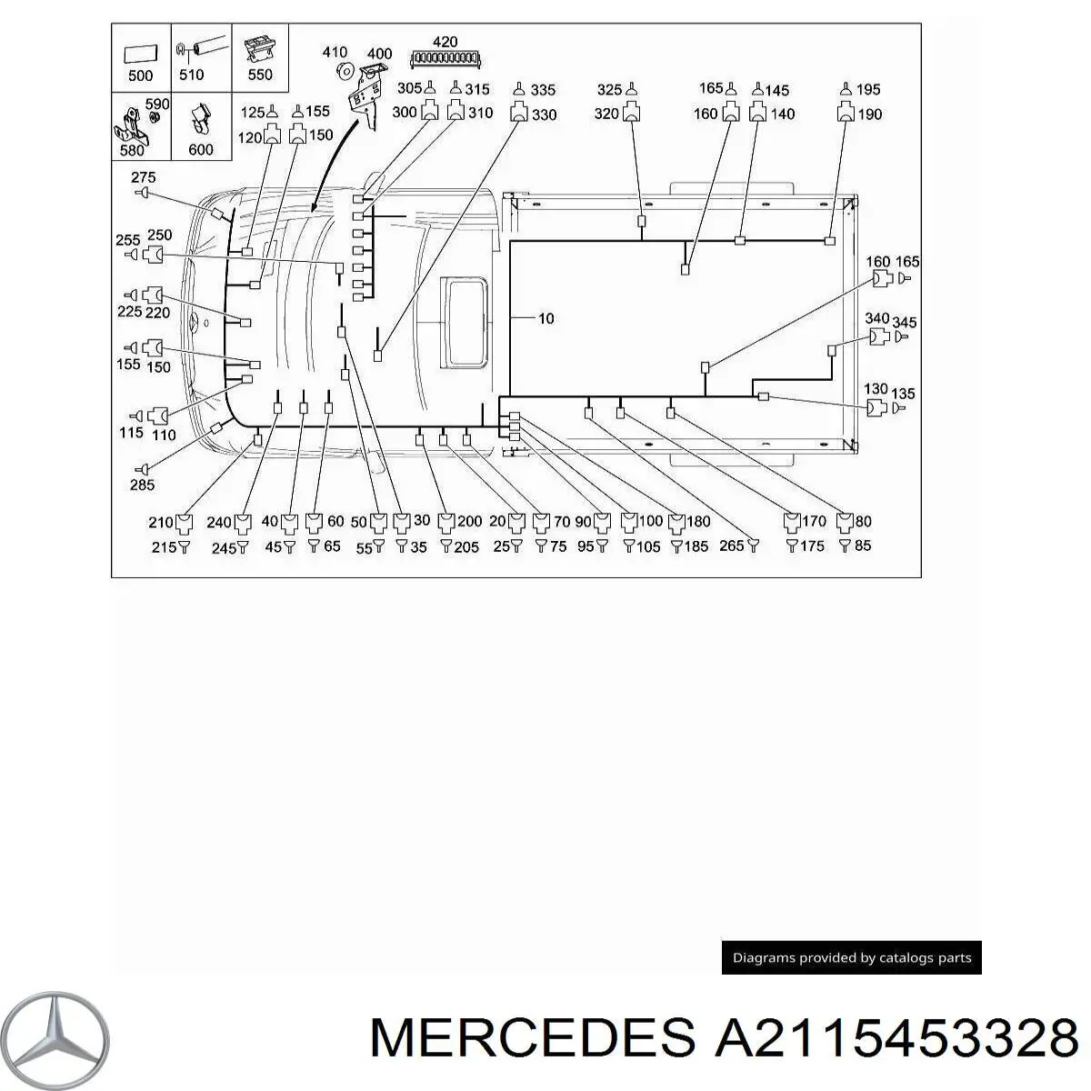 A2115453328 Mercedes 