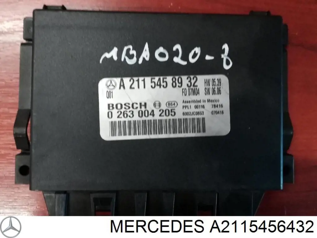 Módulo de control del asistente de aparcamiento Mercedes A2115456432 precio, desde 62,44 EUR