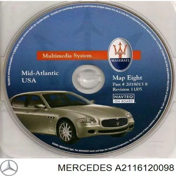 A2116120098 Mercedes 