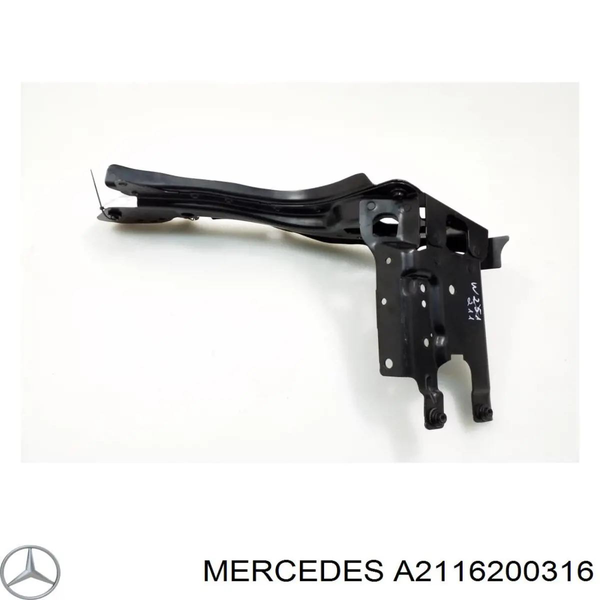 Soporte izquierdo del radiador (panel de montaje de faros) Mercedes A2116200316 precio, desde 39,31 EUR