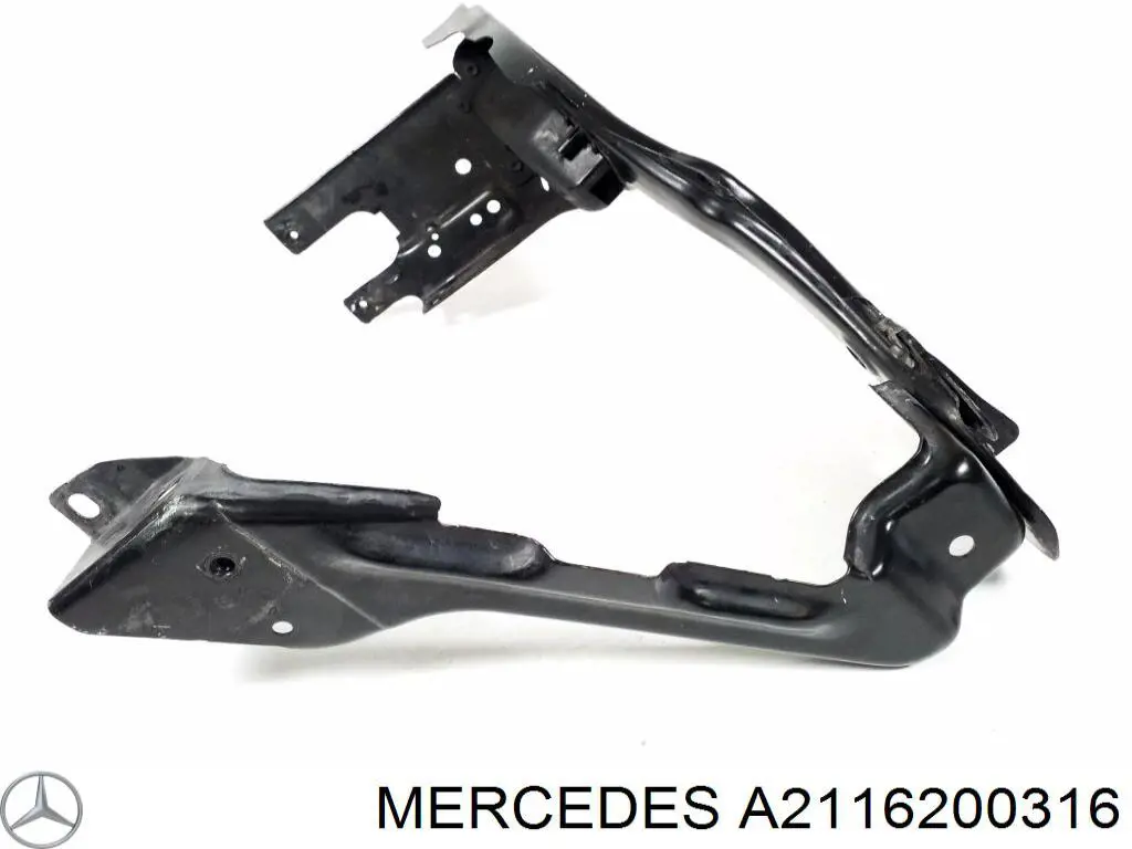 Soporte de radiador izquierdo para Mercedes E (W211)