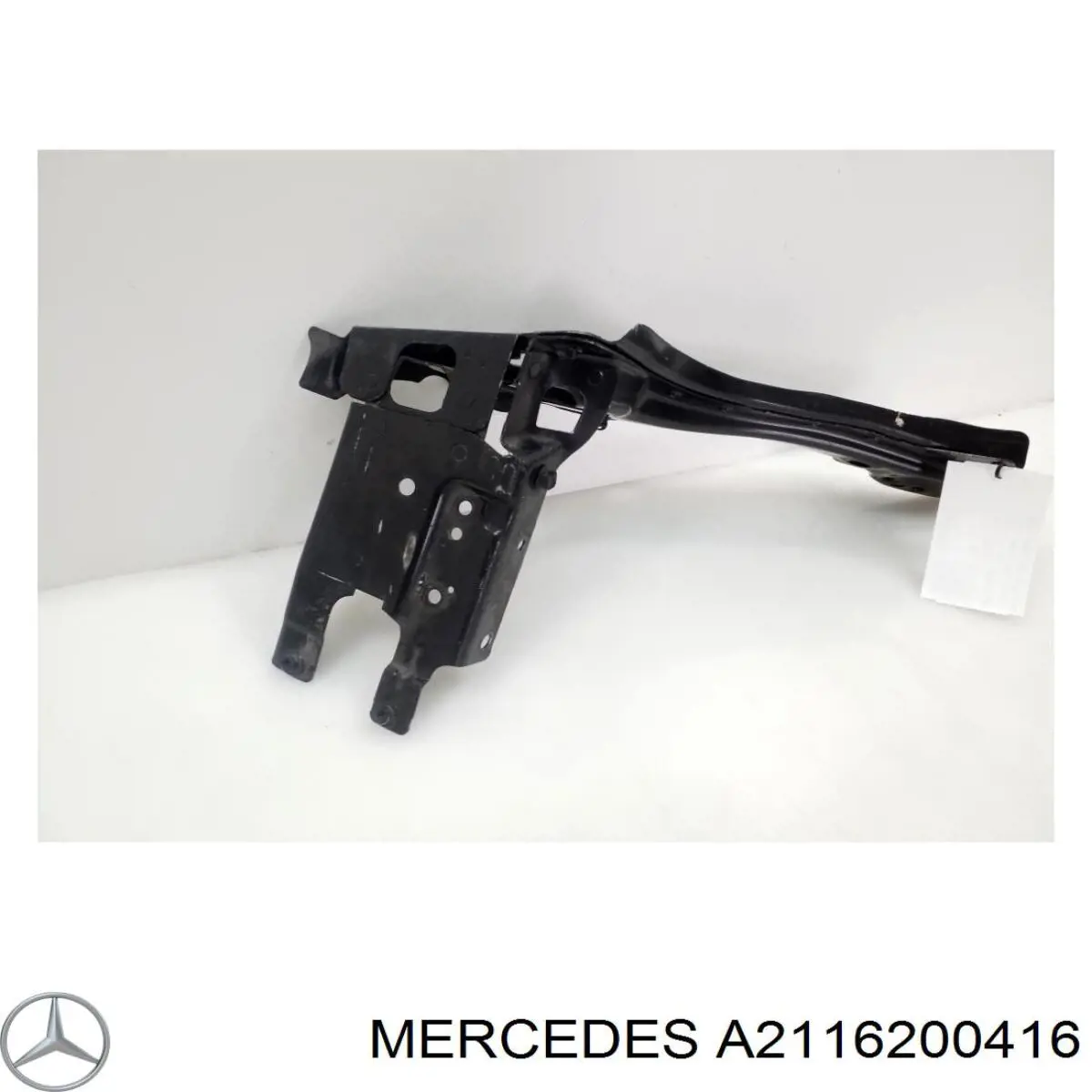 A2116200416 Mercedes soporte de radiador derecha (panel de montaje para foco)