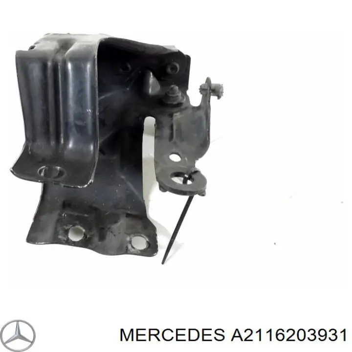 A2116203931 Mercedes Soporte de parachoques delantero izquierdo