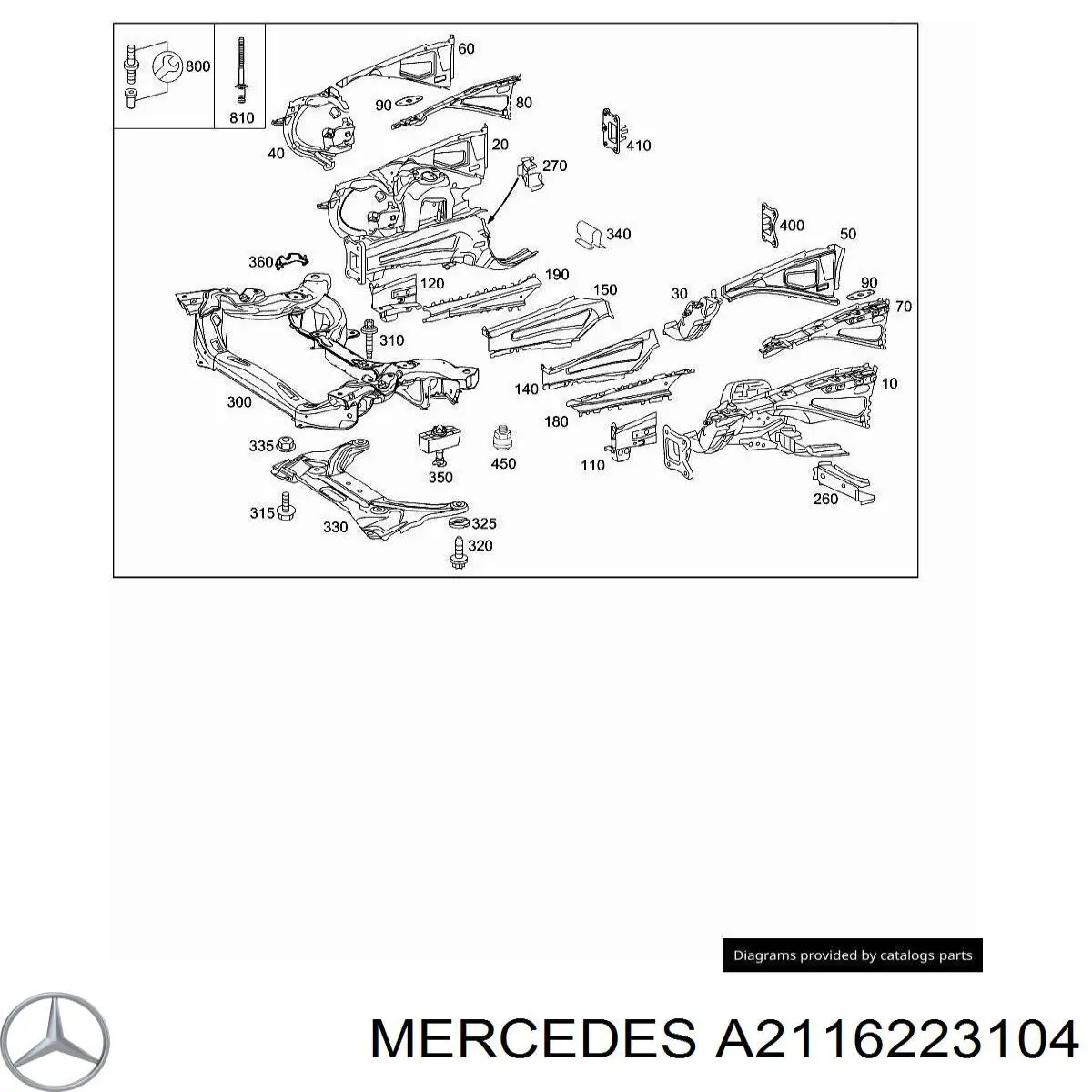 A2116223104 Mercedes 