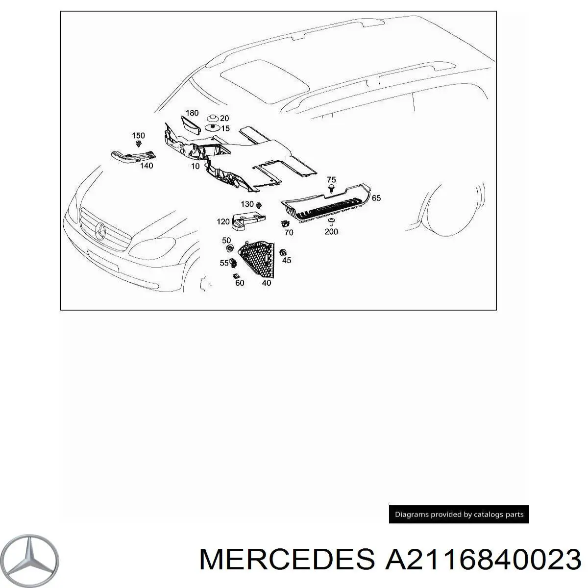 A2116840023 Mercedes