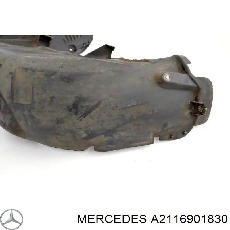 Guardabarros interior, aleta trasera, derecho para Mercedes E (W211)