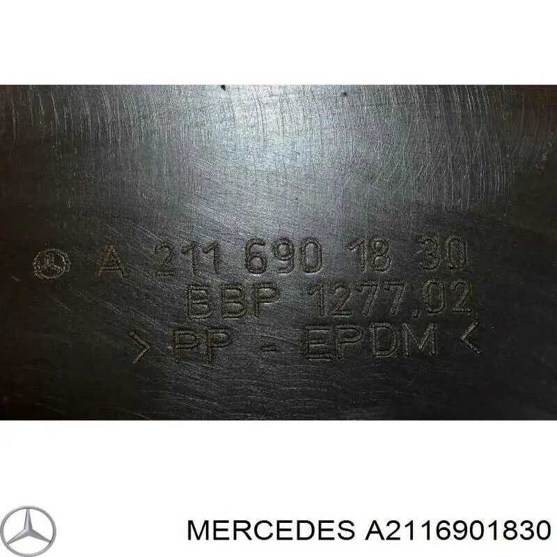 Revestimiento, pasarrueda trasera, derecho Mercedes 2116901830 precio, desde 29,44 EUR