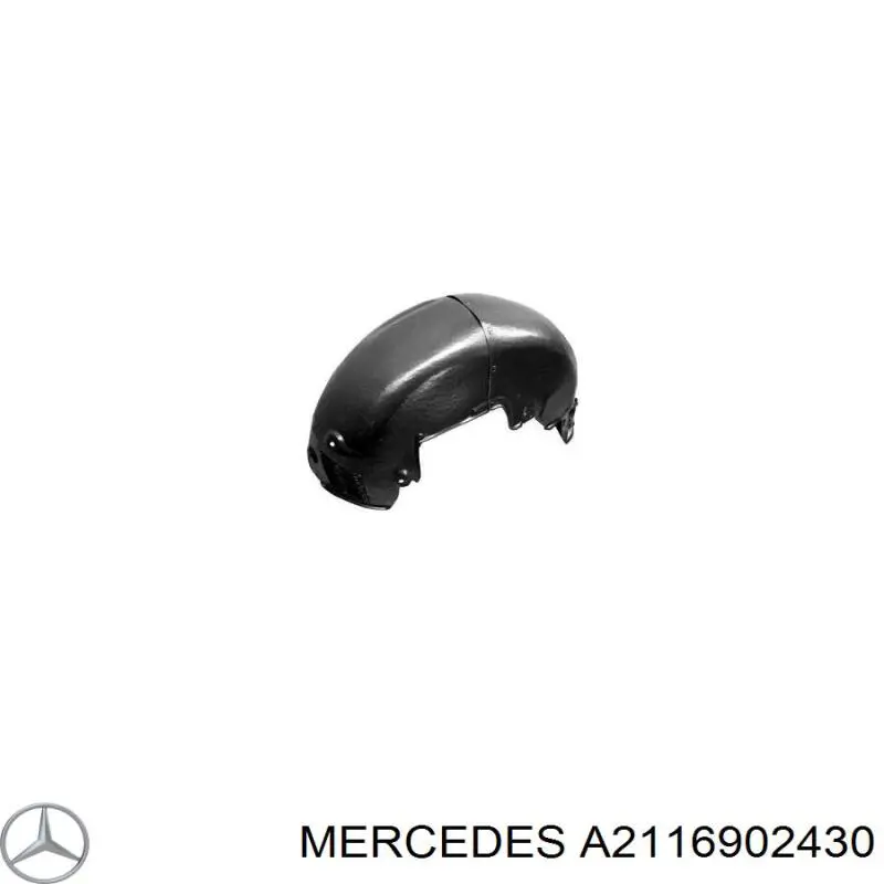 Revestimiento, pasarrueda trasera, derecho Mercedes A2116902430 precio, desde 42,32 EUR