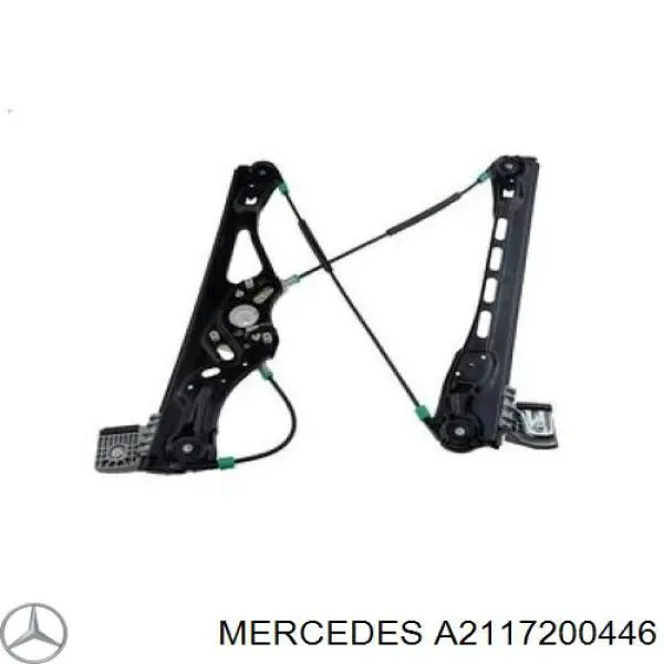 Mecanismo de elevalunas delantero derecha Mercedes A2117200446 precio, desde 49,37 EUR