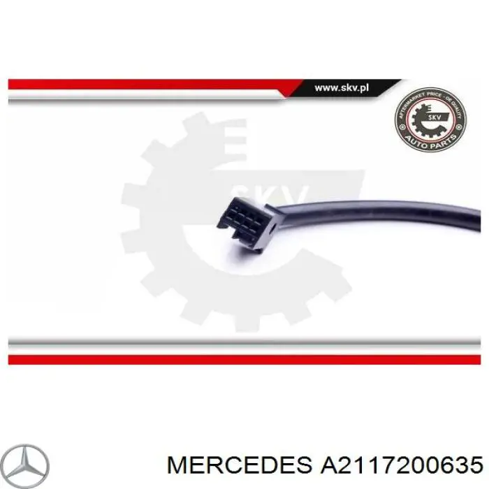 Comprar A2117200635 Mercedes Cerradura de puerta delantera derecha