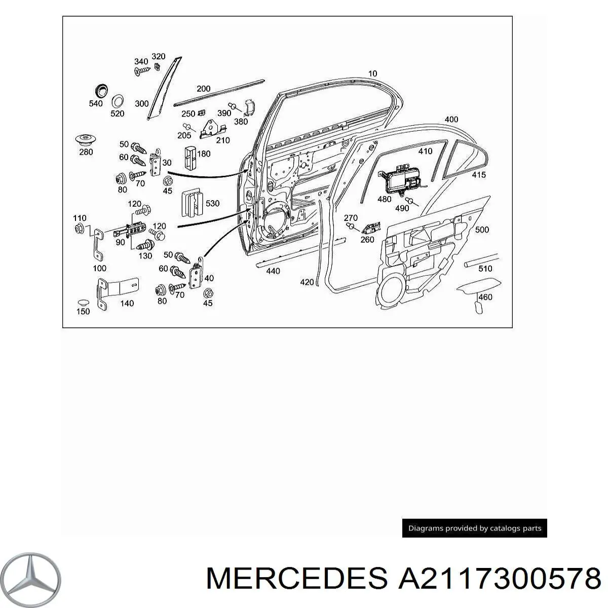 A2117300578 Mercedes