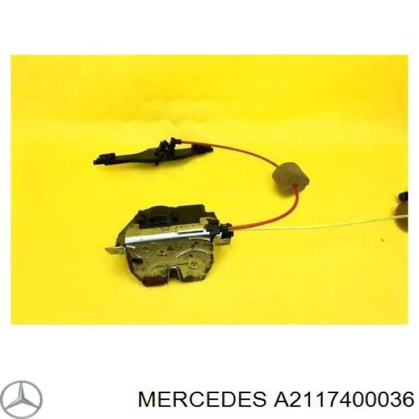 A2117400036 Mercedes cerradura de puerta de maletero