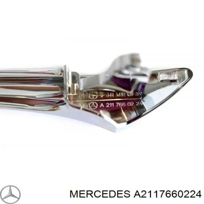 A2117660224 Mercedes Manija interior derecha de puerta corrediza