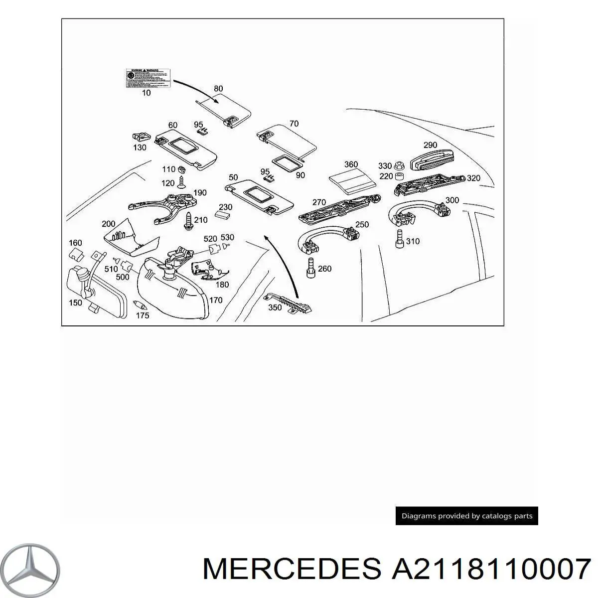  Mercedes A21181100078K67 precio, desde 31,39 EUR