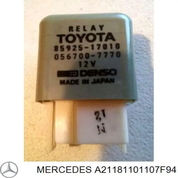 A21181101107F94 Mercedes 