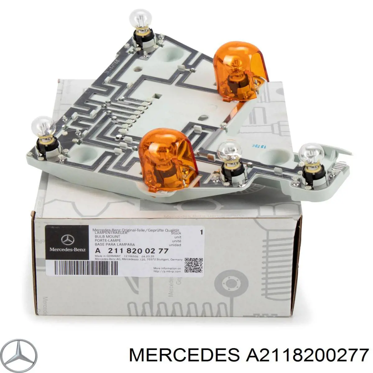 Tablero De Luces Traseras De Contacto para Mercedes E (W211)