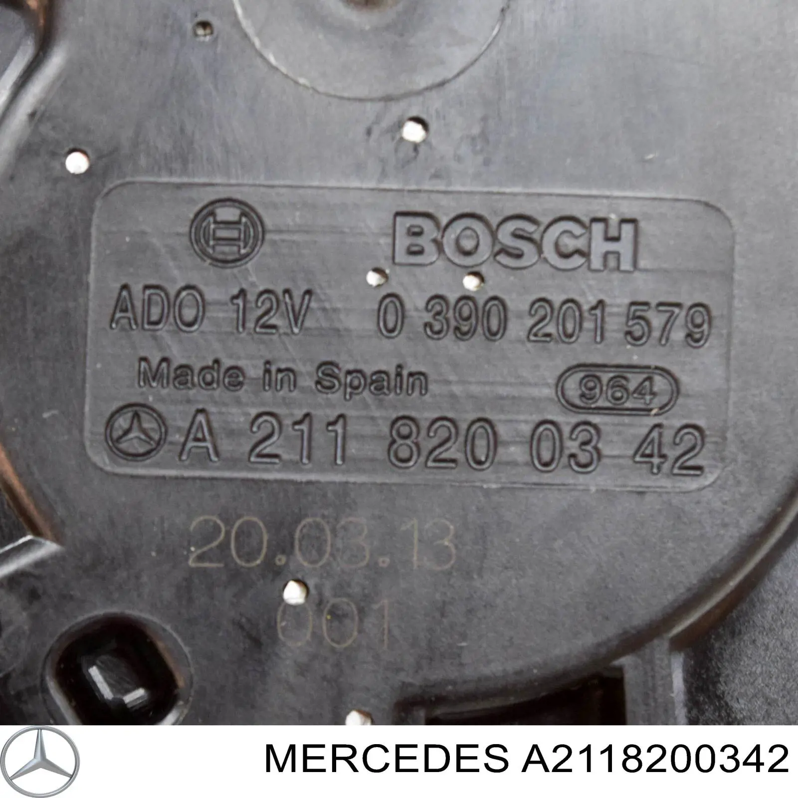 Motor del limpiaparabrisas Mercedes A2118200342 precio, desde 71,15 EUR