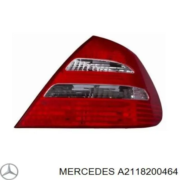 A2118200464 Mercedes piloto posterior derecho