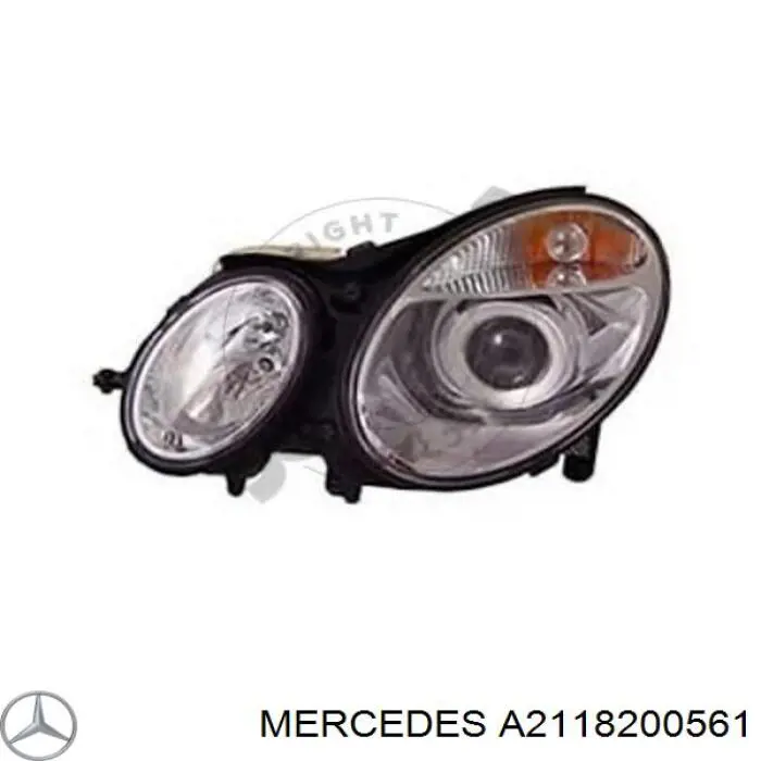 A2118200561 Mercedes faro izquierdo