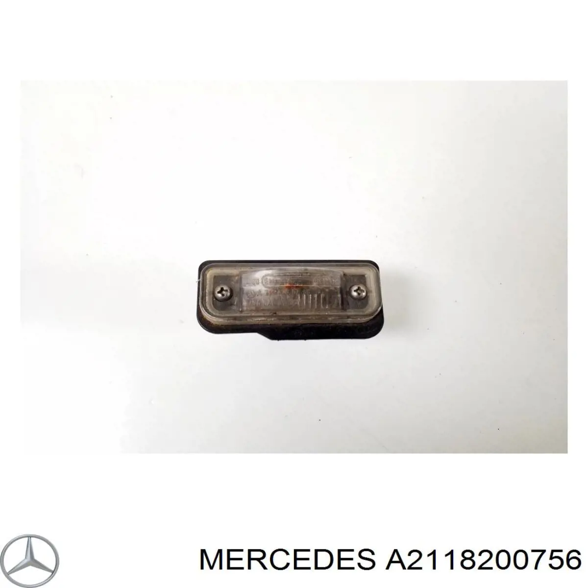 Lampara de matricula Mercedes A2118200756 precio, desde  
