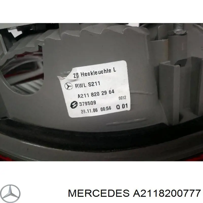 Placa de contacto de luz trasera Mercedes A211820077764 precio, desde 57,92 EUR