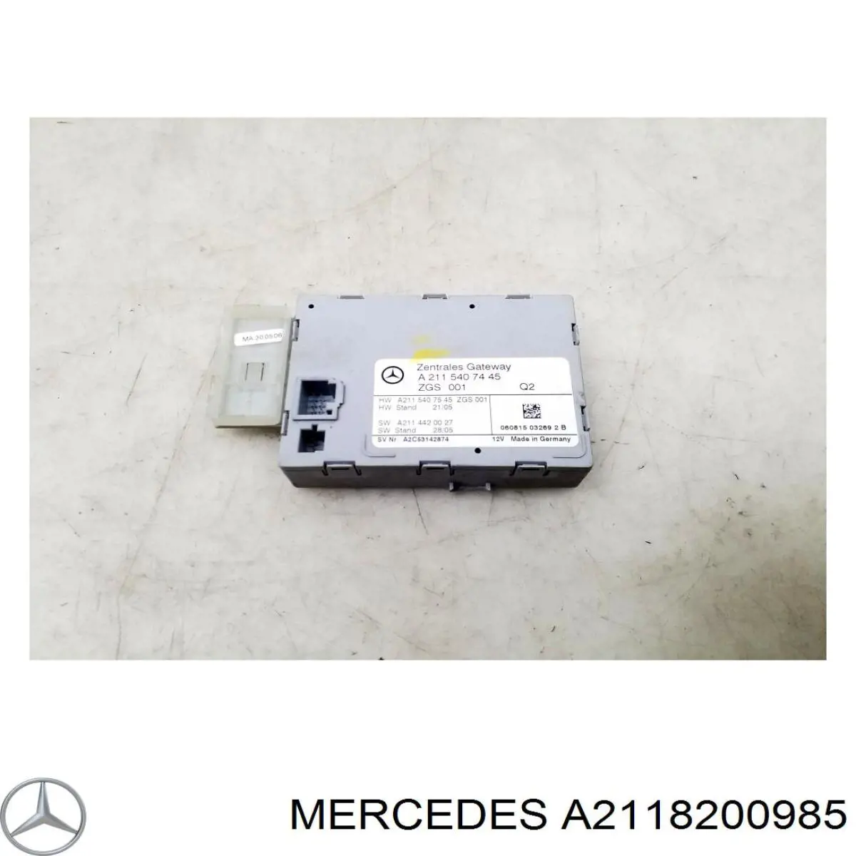 Módulo de control (ECU) de nivelación de faros Mercedes A2118200985 precio, desde 47,92 EUR