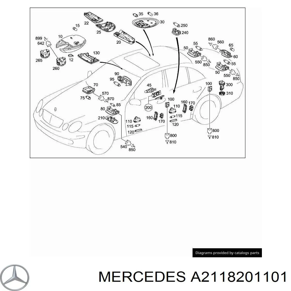 2118201101 Mercedes