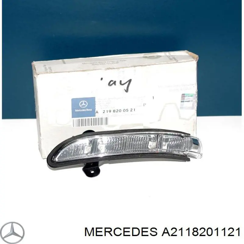 A2118201121 Mercedes luz intermitente de retrovisor exterior izquierdo