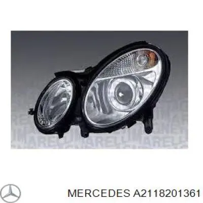 Faros delanteros Mercedes A2118201361