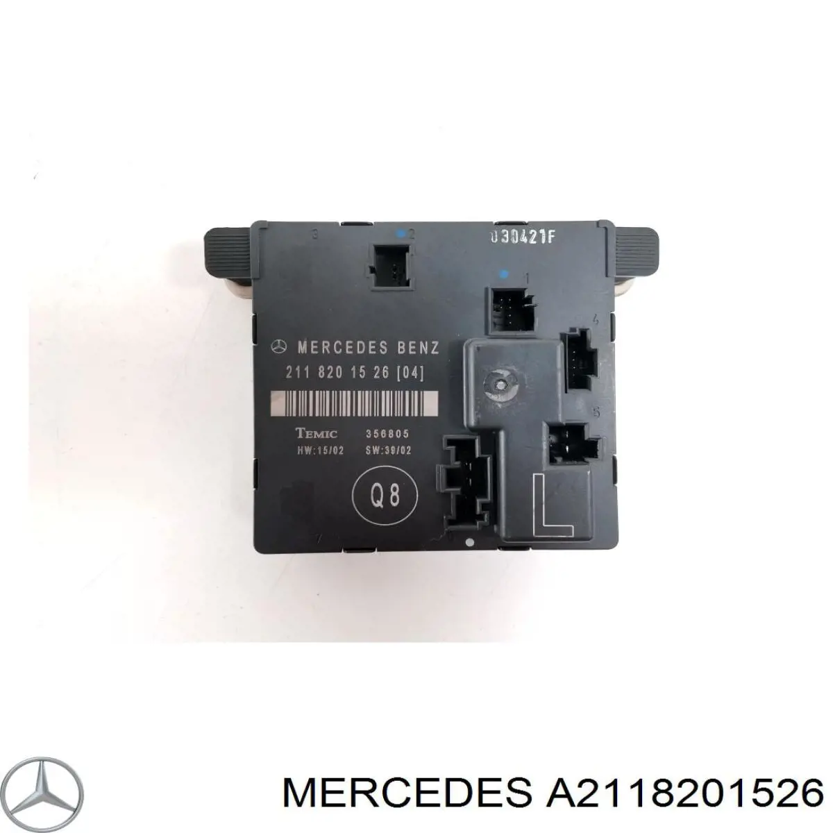 A2118201526 Mercedes unidad de confort del portón trasero
