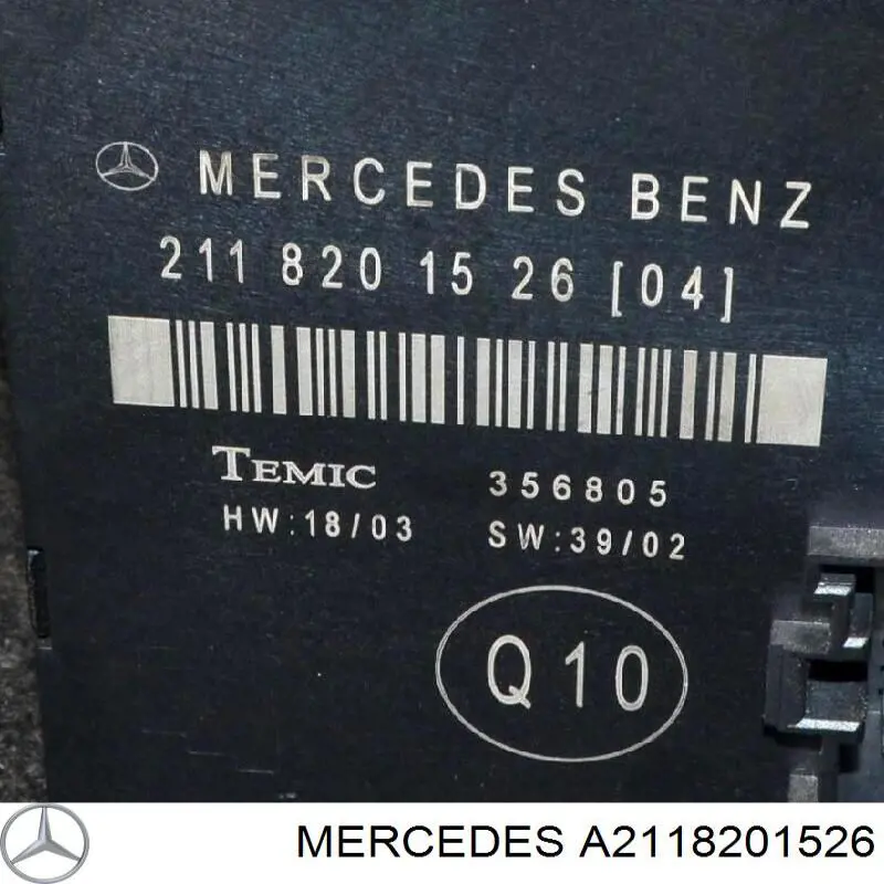 Módulo de confort de la puerta trasera Mercedes A2118201526 precio, desde 41,65 EUR