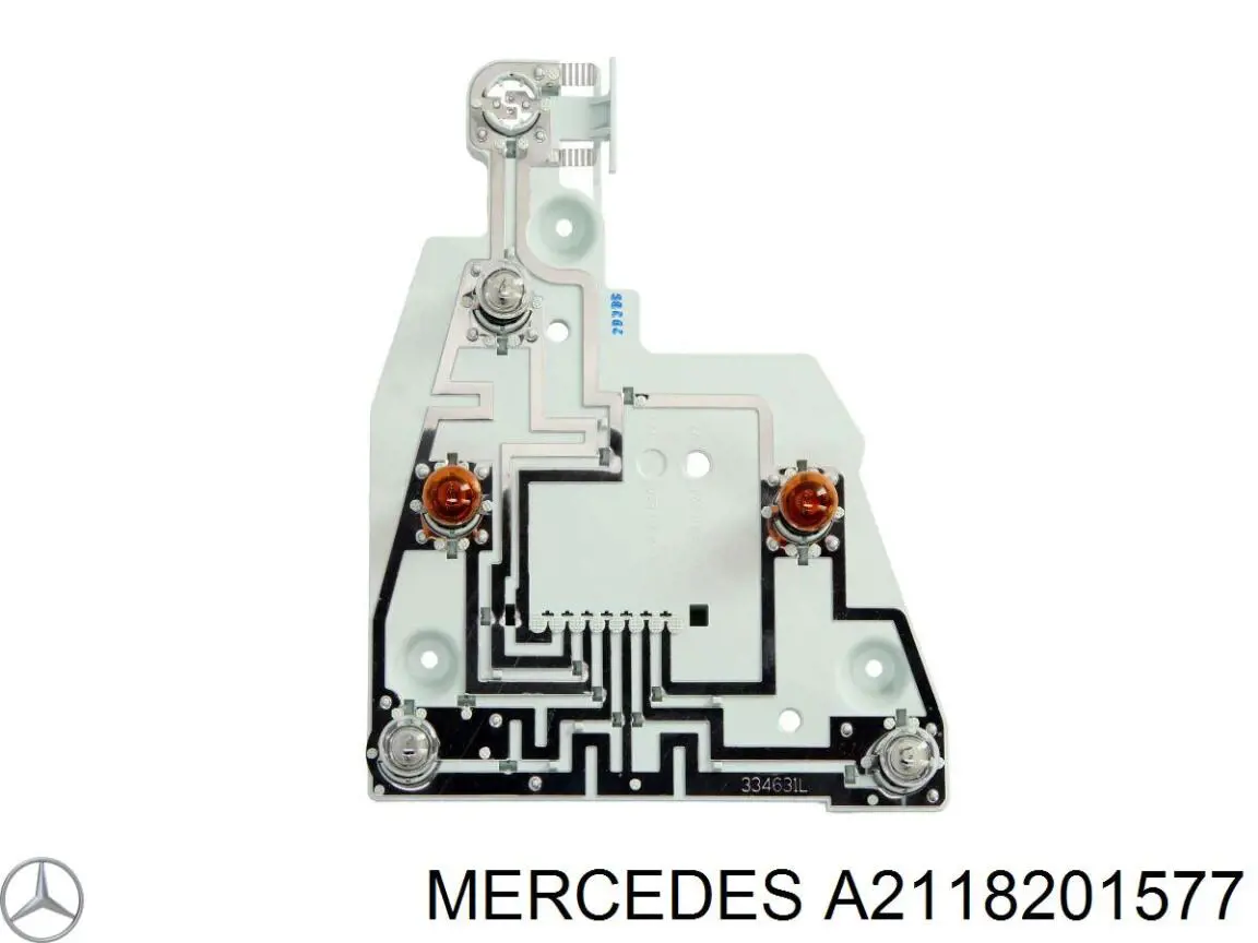 2118201577 Mercedes tablero de luces traseras de contacto