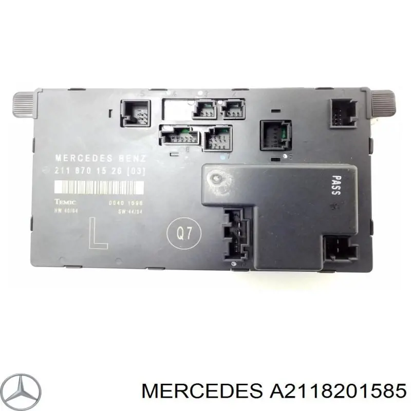 Comprar A2118201585 Mercedes Módulo de confort