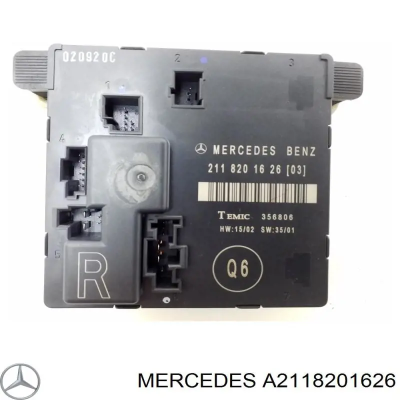 Comprar A2118201626 Mercedes Módulo de confort de la puerta trasera