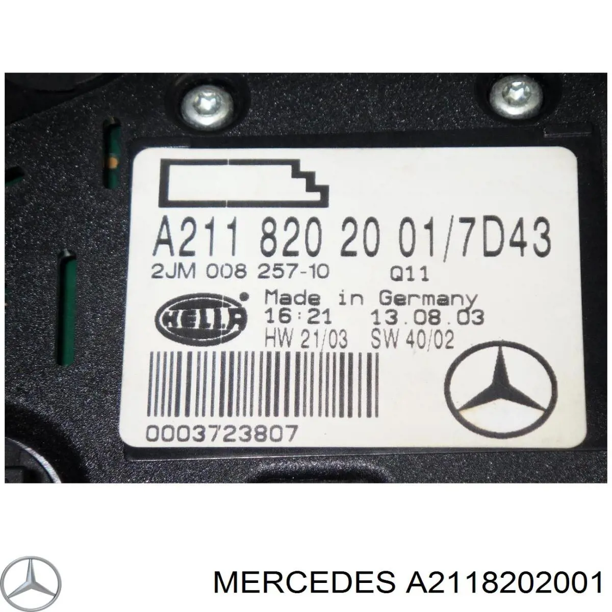Comprar A2118202001 Mercedes Luz de techo interior (cabina)