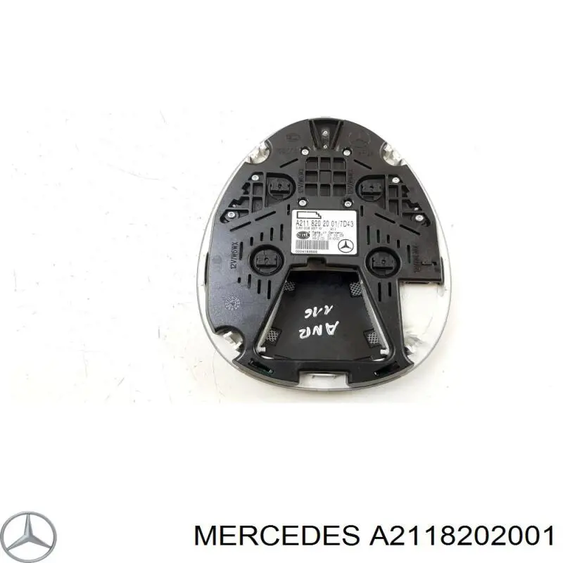Luz de techo interior (cabina) A2118202001 Mercedes