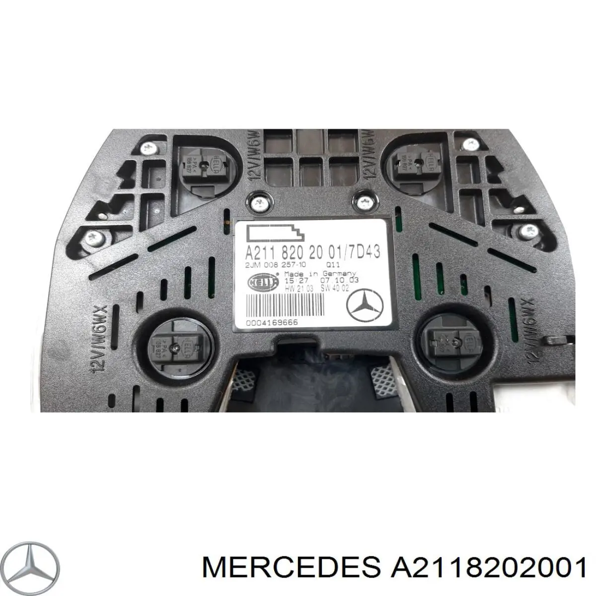 A2118202001 Mercedes Luz de techo interior (cabina)