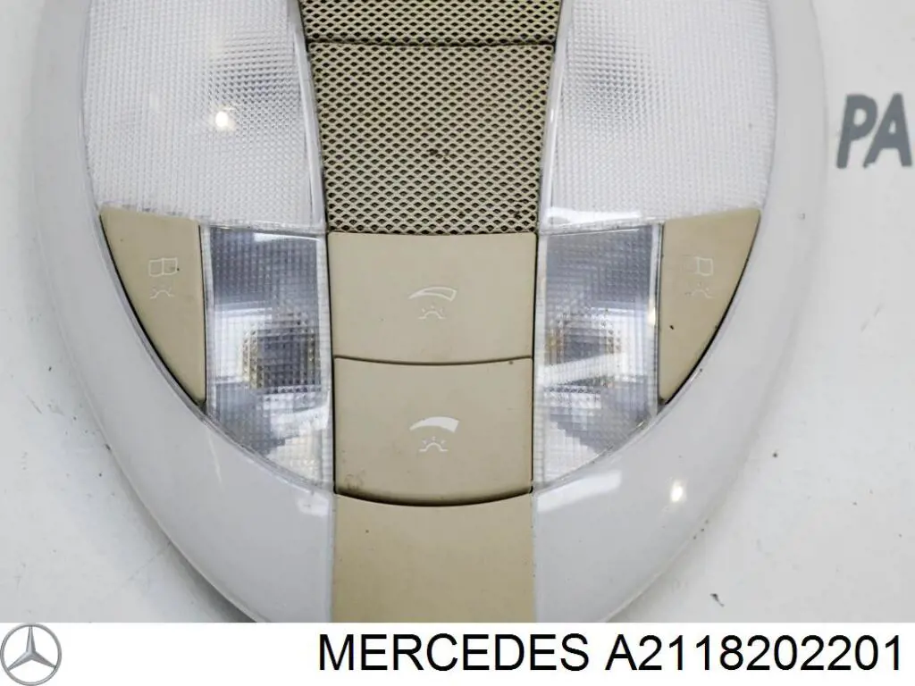 Luz interior (cabina) para Mercedes E (S211)