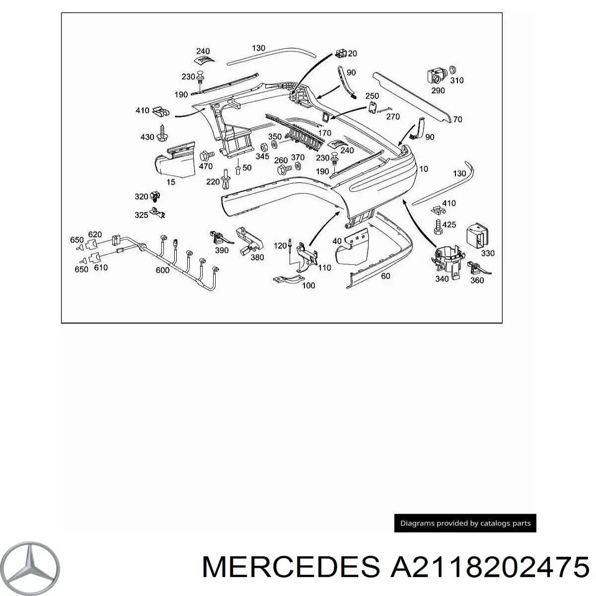 A2118202475 Mercedes