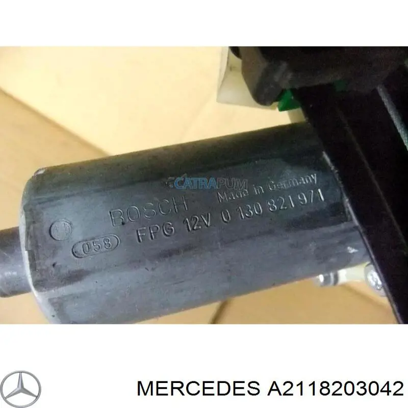 Comprar A2118203042 Mercedes Motor del elevalunas de la puerta delantera derecha